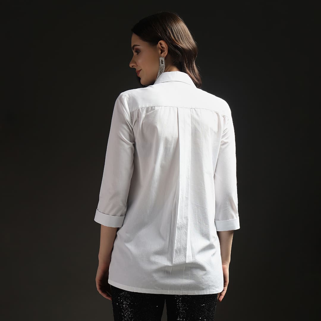 Noir Galaxy Chains Shirt